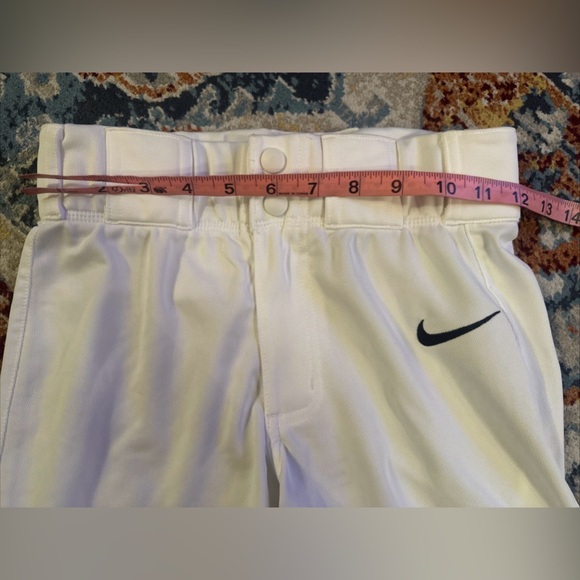 NEW Nike Engineered Size Medium Boys Baseball Pants White Jogger - Picture 2 of 8